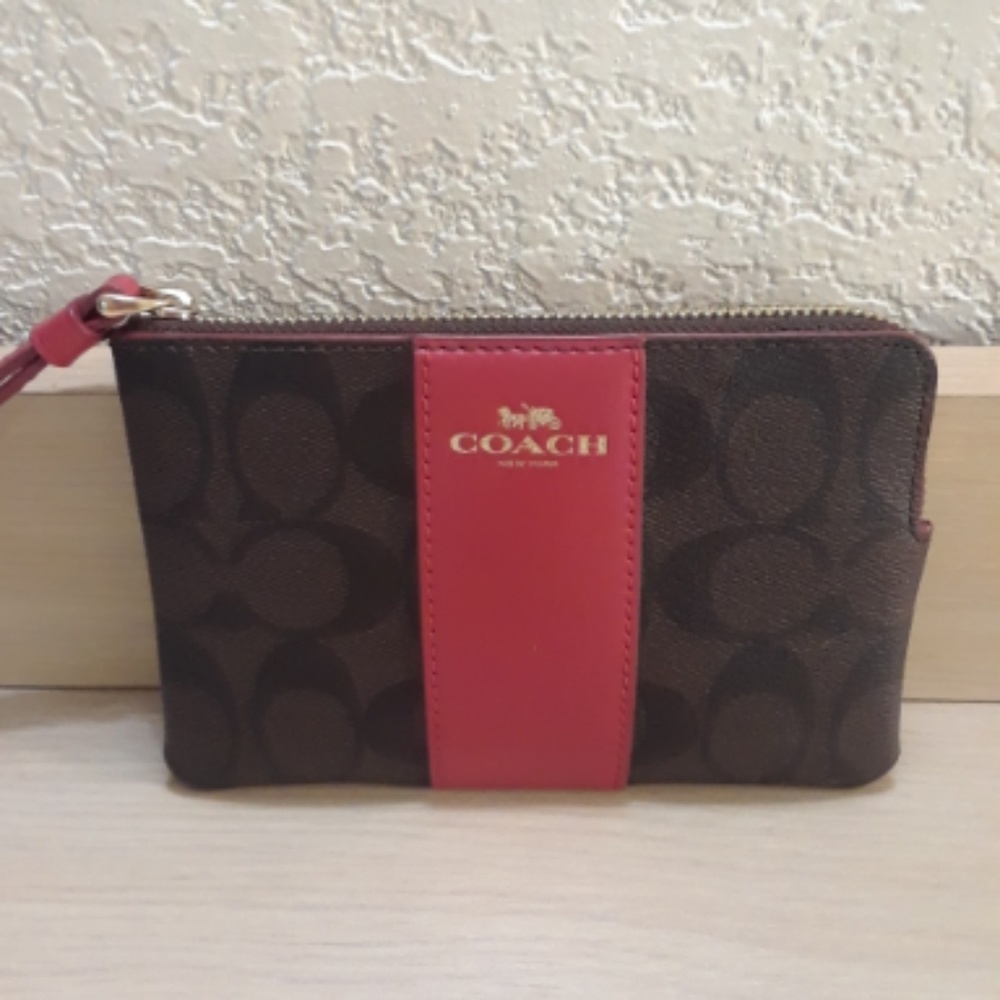 Coach mini coin purse